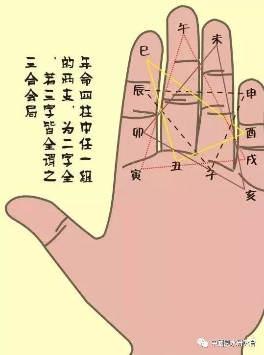 掐指一算:十六种掌决图.手把手教算命很实用.