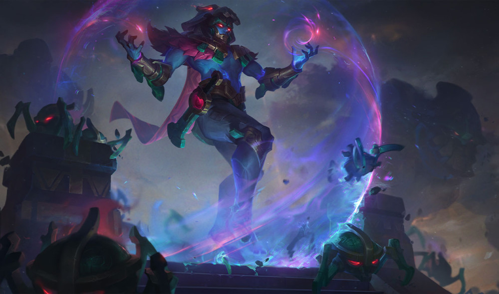茂凯 塞恩 马尔扎哈喜获灭世魔神皮肤 原画及特效一览