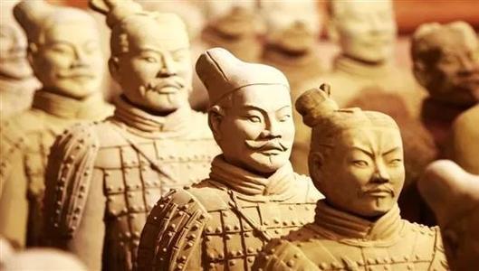 兵马俑一张神秘的脸,仅出现5分钟,留下一张照片后便消失