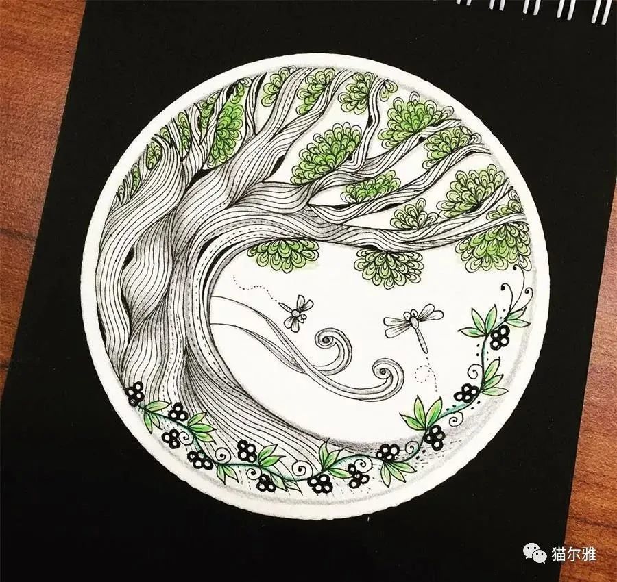 创意素材|线描的100种画法合集,总有你喜欢的