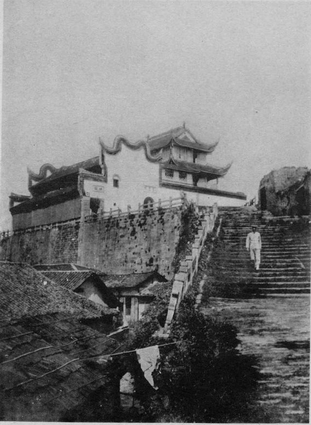 1906年长沙老照片 百年前的岳麓书院及天心阁风貌