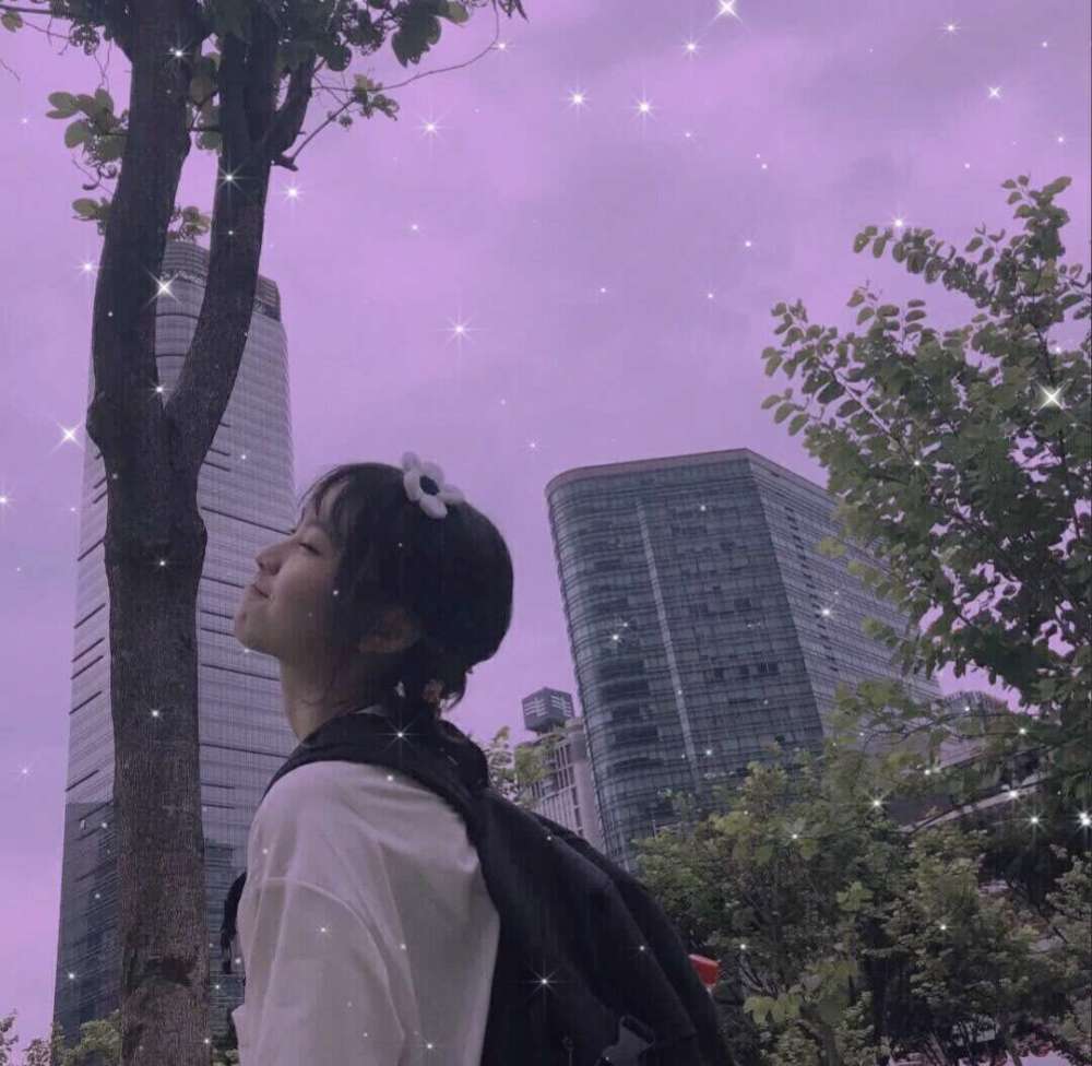 仙气·少女心·女生头像:你要照顾好你黑色的头发,挑剔的胃和爱笑的