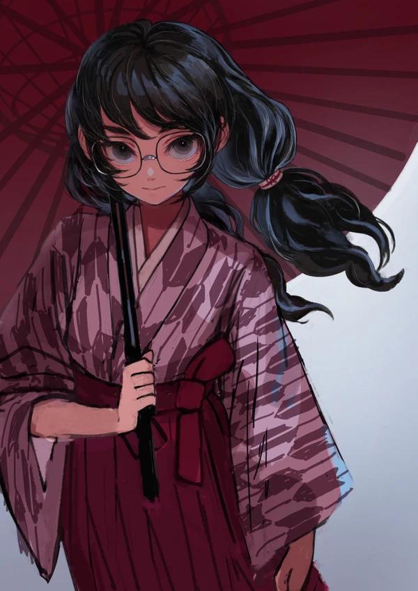 帅气少女与大和抚子,哪种女孩你更喜欢呢?画师:kaneni