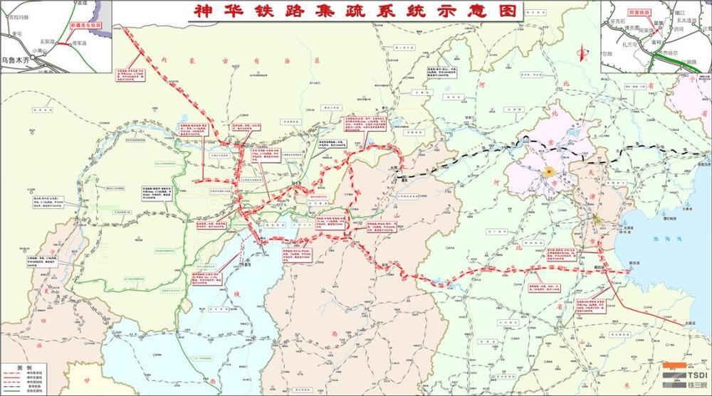 黄大铁路线路示意图.