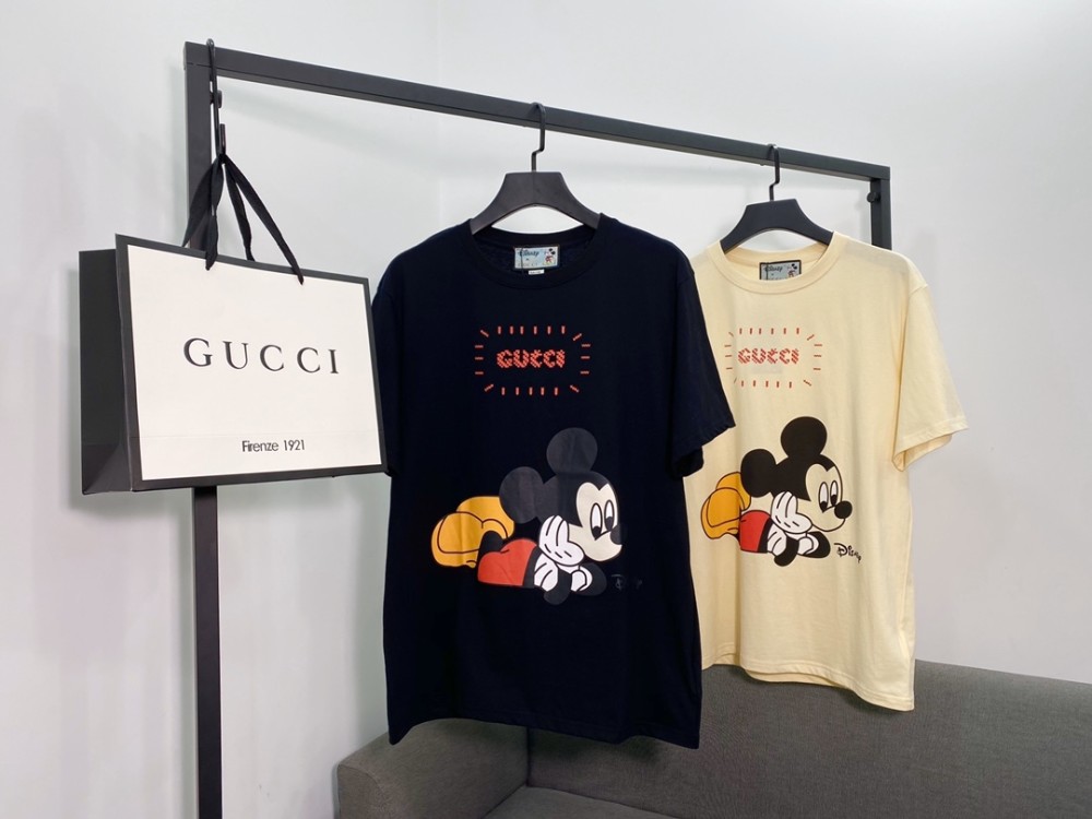 gucci 古驰 disney米奇 2020联名 &川久保玲上脚素材