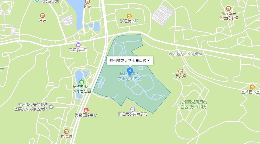 杭州师范大学附属房地图所在位置5杭二中老科学馆杭二中老科学馆杭州