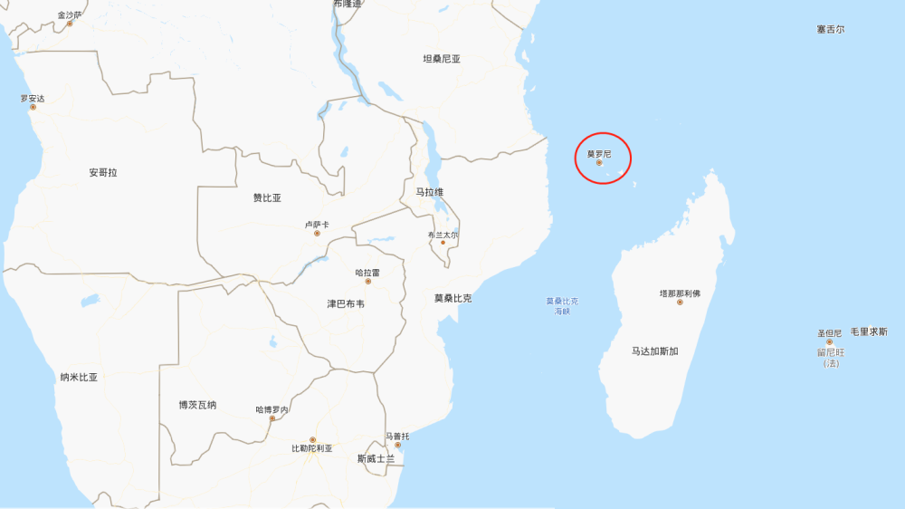 科摩罗的人口_科摩罗地图