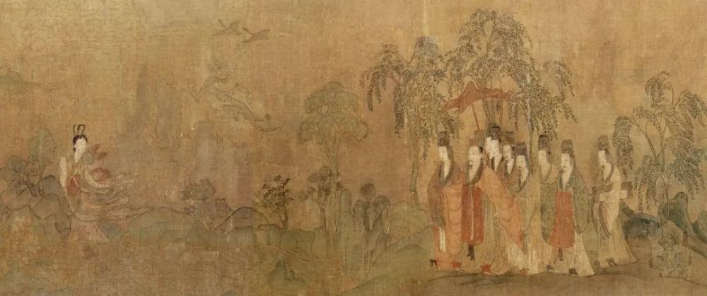 中国山水画最早萌芽于魏晋南北朝时期,以东晋顾恺之一幅