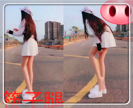 有种女生叫"腿精",筷子腿vs竹竿腿,看到"螳螂腿":简直