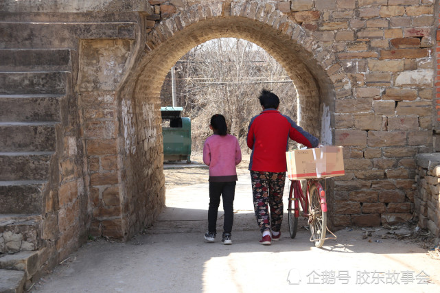 组图:莱阳这个村保留了一座老辈的"寨门",看看是啥样