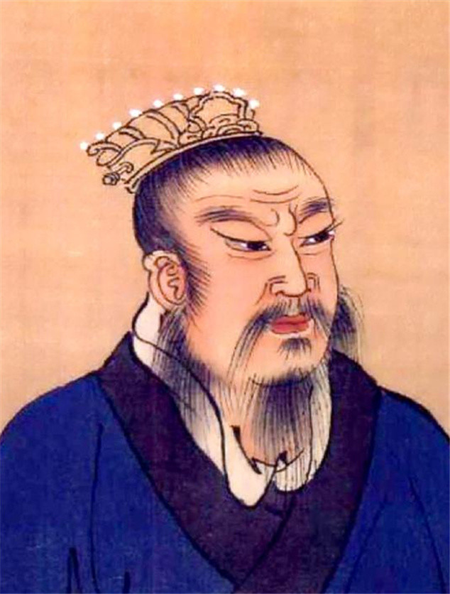 西汉开国皇帝汉高祖刘邦画像