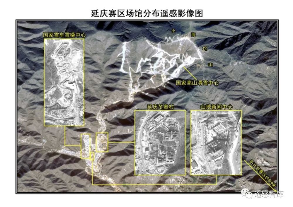 遥感卫星带你看冬奥场馆工程二之延庆张家口赛区