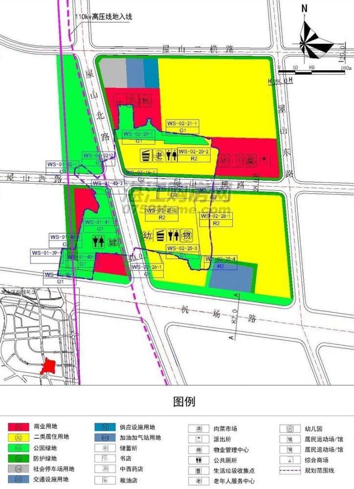 ws-02-26,ws-02-27,ws-02-28地块调整草案公示,地块位于湛江市霞山区