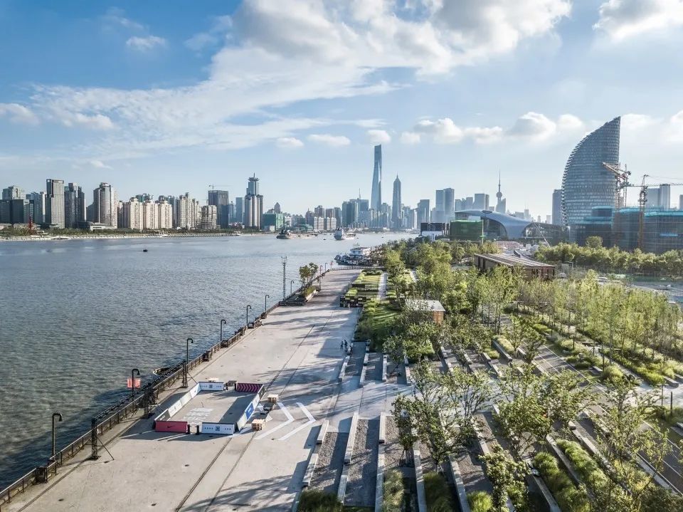 杨浦滨江公共空间二期设计,上海 大观景观设计   原作设计工作室 源