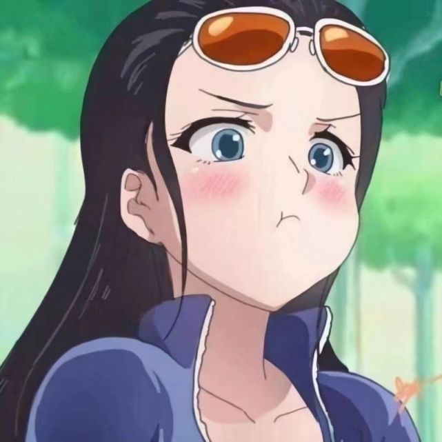 海贼王:女神都爱嘟嘟嘴,罗宾最可爱,看到大妈我恋爱了