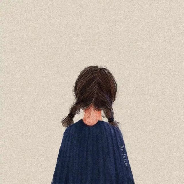 100张小女孩的背影,看得都想恋爱了!|头像|小女孩|本