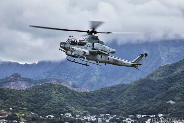 ah-1z"蝰蛇"武装直升机飞行员配备虚拟显示器 先进程度超乎想象