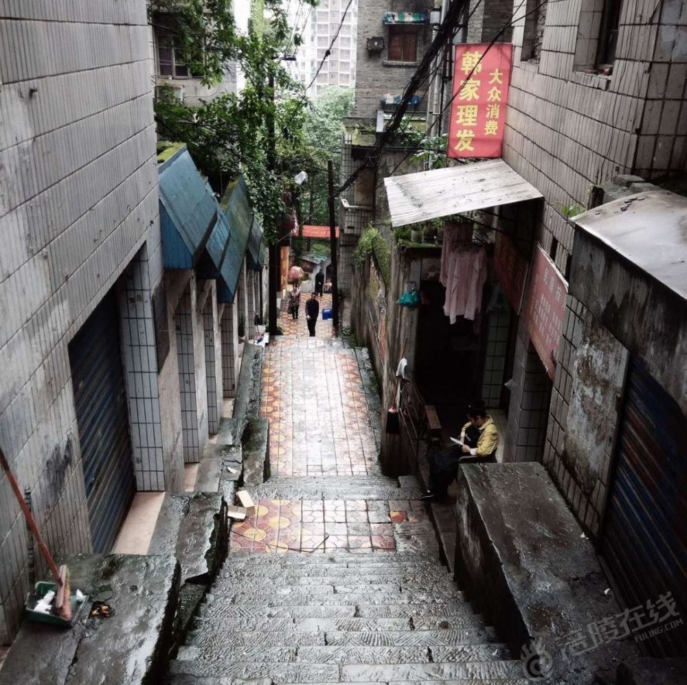 关于涪陵老城的记忆!消失的潘家巷和中山路,有多少人还记得?