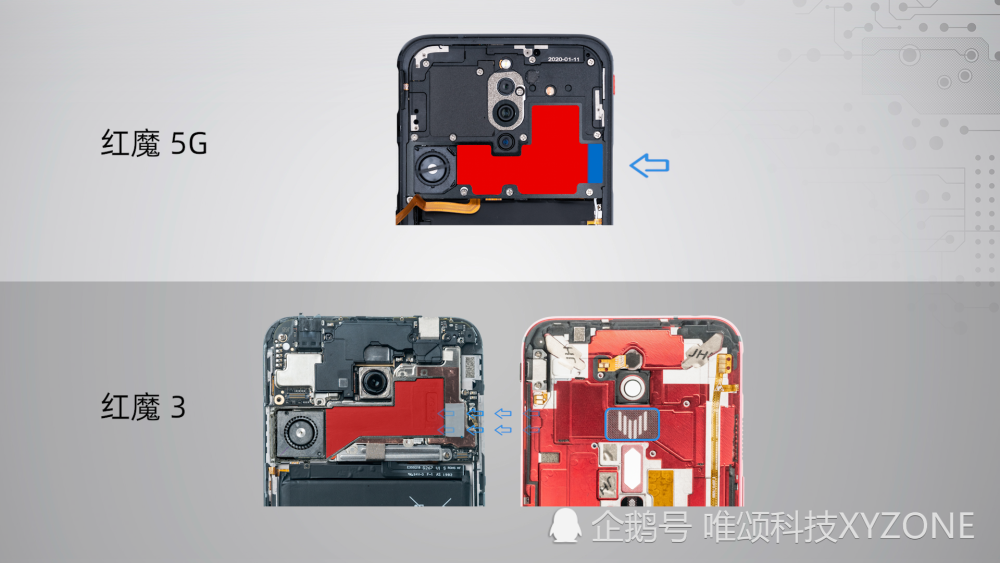 享拆就拆红魔5g手机拆解自带风扇的游戏神器还很讲究风水