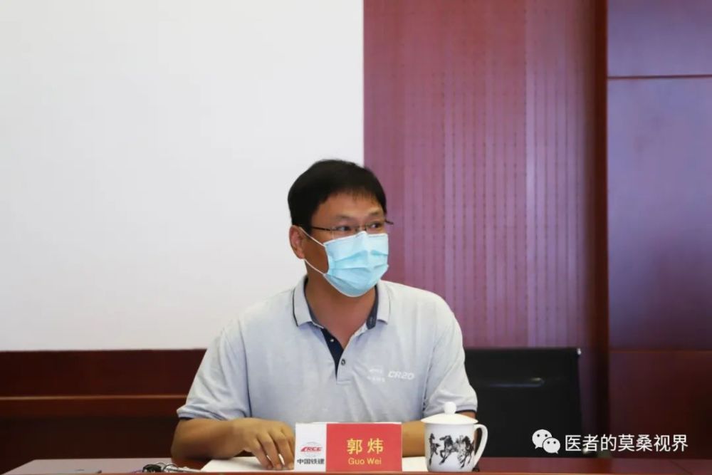 中铁二十局莫桑比克分公司董事长,总经理郭炜致辞接下来,中国第22批援