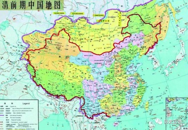 清朝入关其实是增大了中华的国土