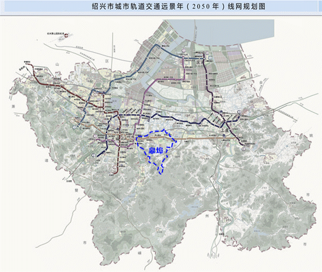 皋埠最新规划公示绍兴地铁4号线6号线来啦