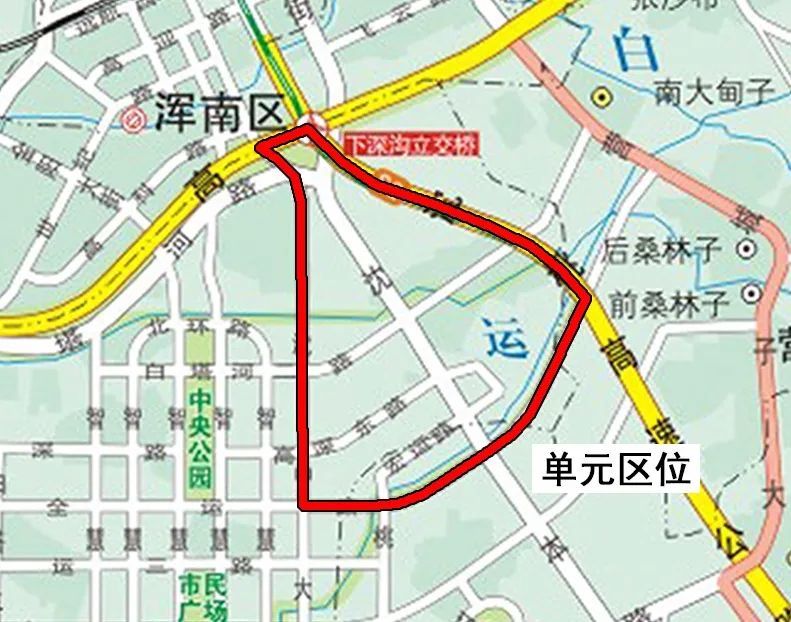 沈阳市自然资源局发布《中心城区控制性详细规划批后公布 浑南区软件