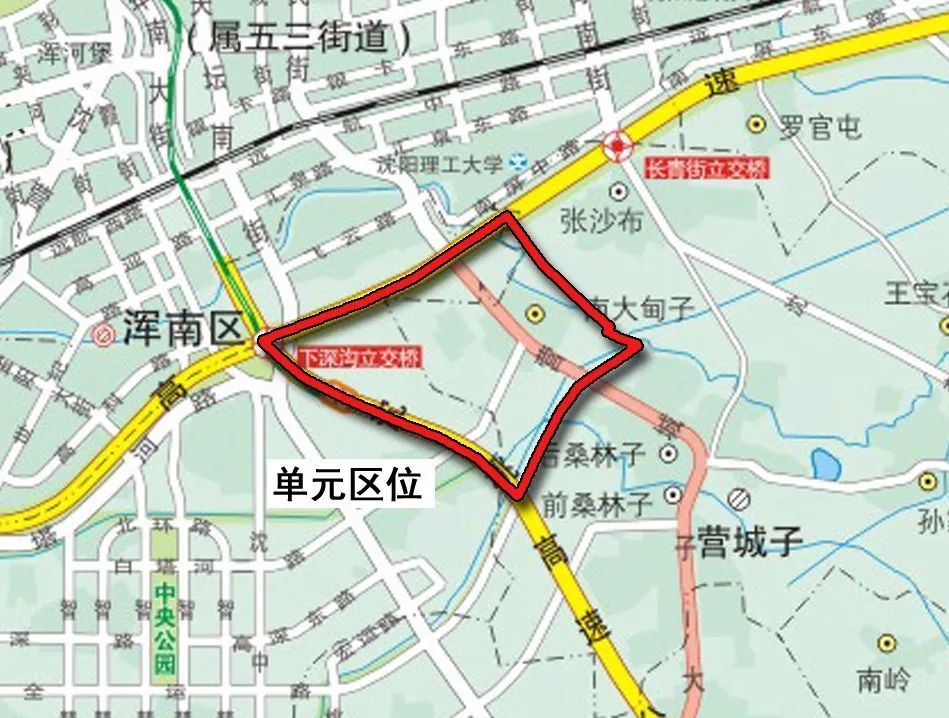 沈阳市自然资源局发布《中心城区控制性详细规划批后公布 浑南区南大