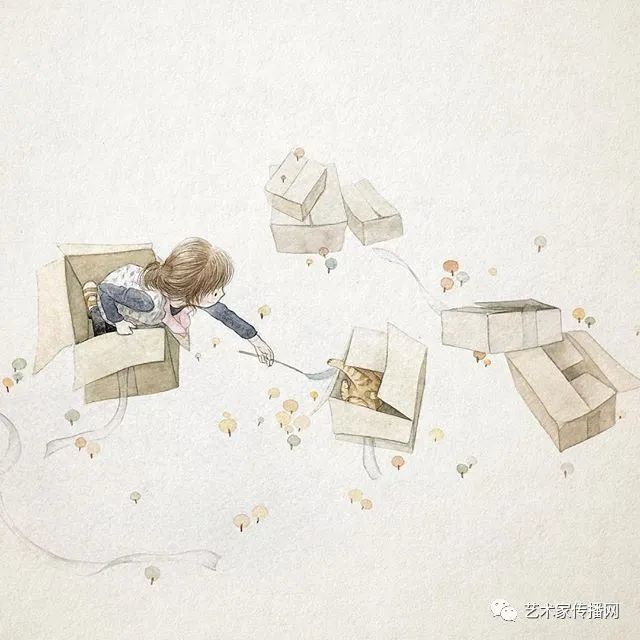 幸福的源泉2021年绘画,幸福的源泉绘画 幸福的模样—最红插画师2020绘画日记