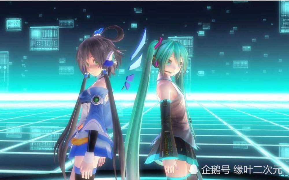 洛天依和初音未来闺蜜动漫头像送上真的很难找