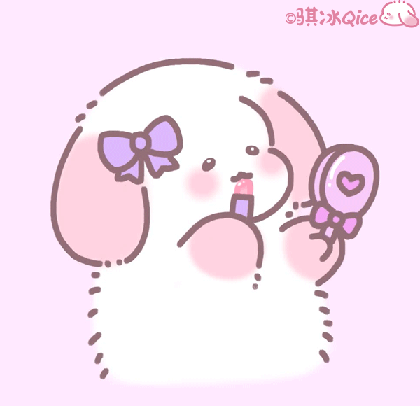 表情包:超级可爱的小粉兔表情包
