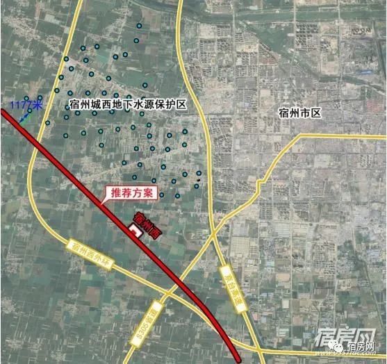 淮宿蚌城际铁路总工期4年 新建淮北南站,宿州西站