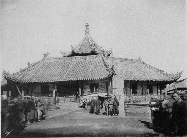 1906年开封老照片 龙亭国相寺佑国寺大相国寺风貌