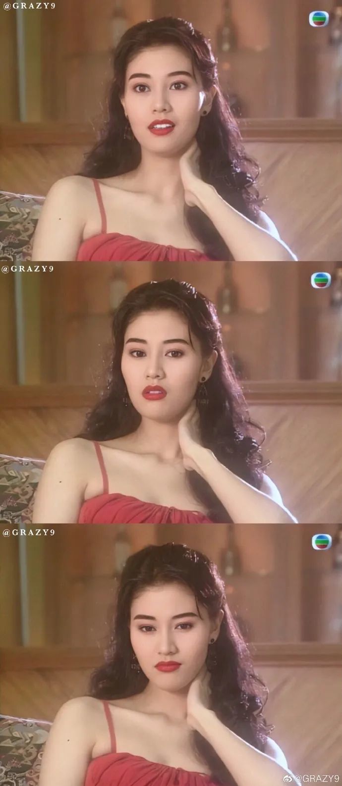 港圈神颜:最美不过李嘉欣!真是明艳大气!