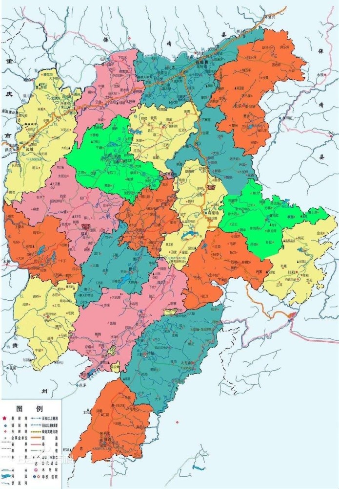 国家铁路网建设及规划最新示意图:渝湘高铁湘西走向调整