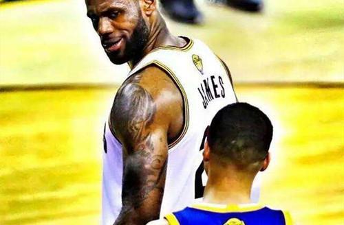 詹姆斯对库里最经典画面降临