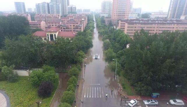 雨污改造道路升级临沂罗庄城建重点项目建设热火朝天