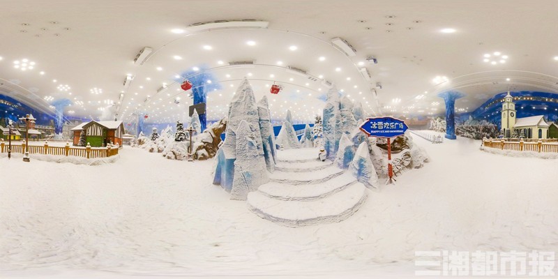 降到了-5°c!今年暑假可去湘江欢乐城滑雪啦