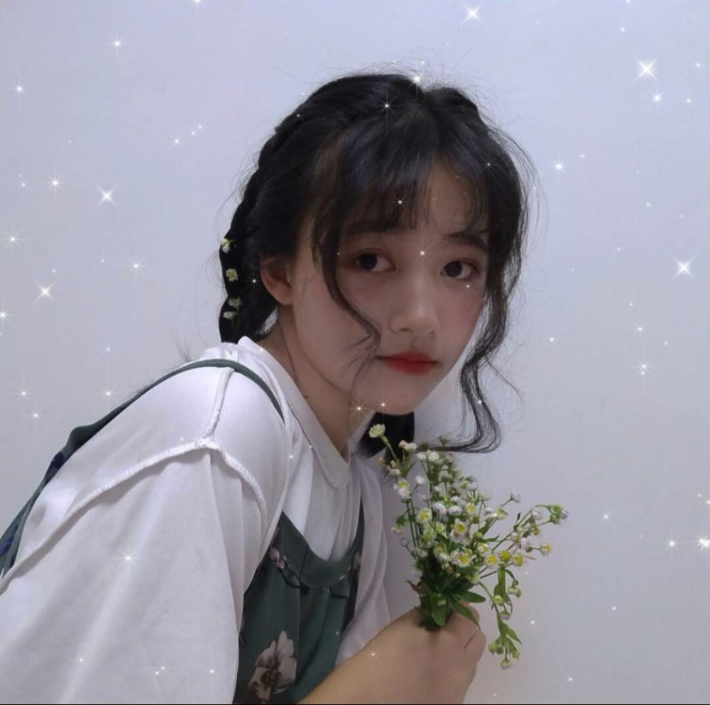 少女心仙气女生头像:夏天有梅子味的晚霞和两三颗啤酒
