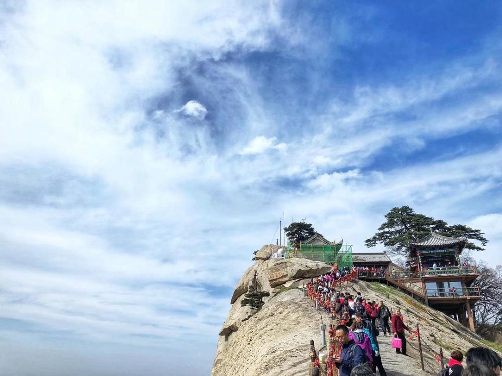 游华山,你必须要知道的华山五峰