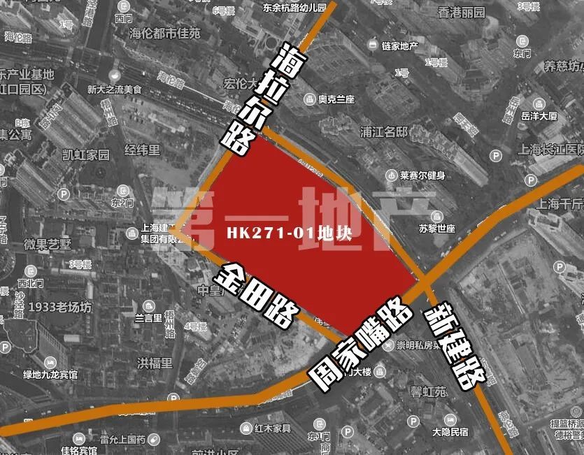 虹口区嘉兴路街道hk271-01地块