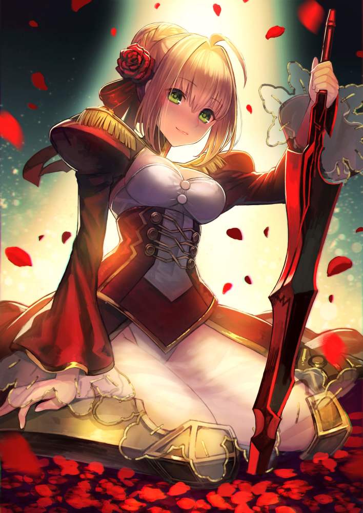 fgo精选美图——红saber 尼禄
