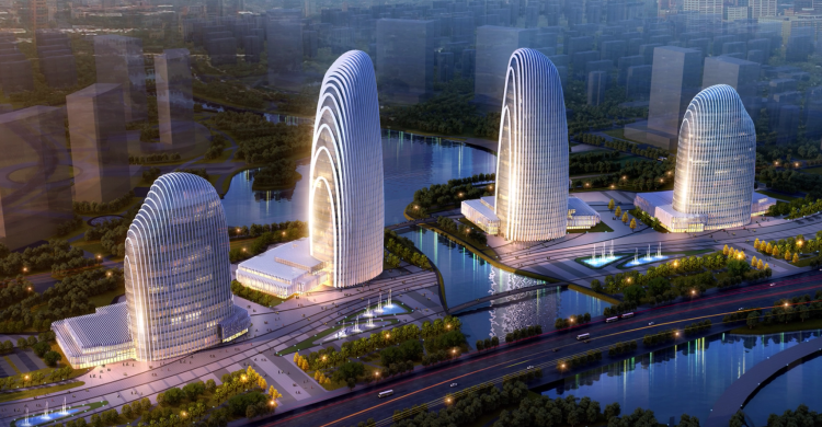 金融中心建设加快进度 加快高铁门户(cbd)建设,目前正在编制规划方案