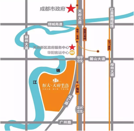 恒大天府半岛:三里锦江原岸,难再寻下一个宜居中心点
