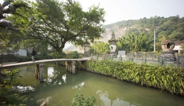 护法寺桥和塔位于温州市苍南县望里镇护法寺村.