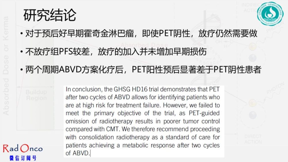 好文荐读 岳金波:霍奇金淋巴瘤,pet 阴性可以不做放疗吗?
