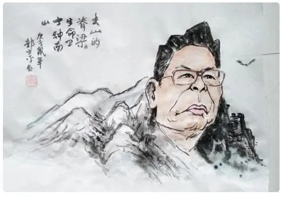 这个春天,画家们如何描绘钟南山