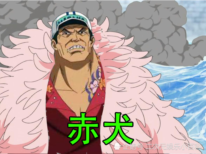 所以在海贼王里经常会出现一些夸张的装饰,比如赞高的眼镜,印第戈的屁