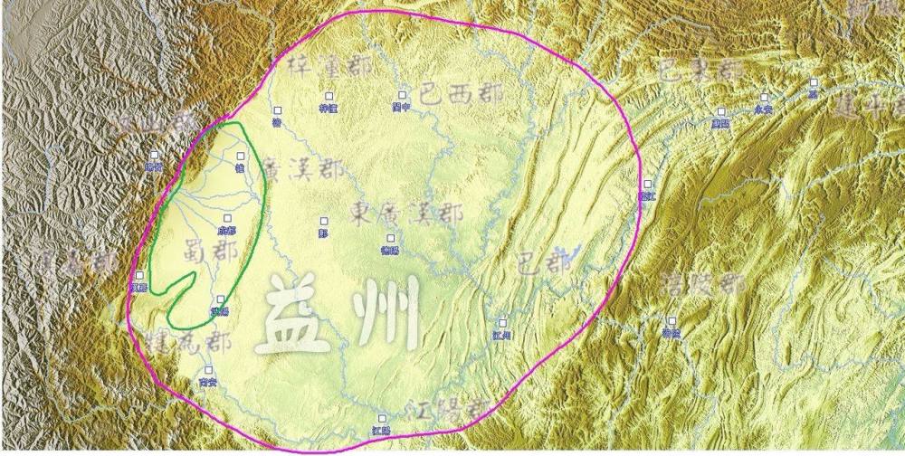 四川盆地人口密集度