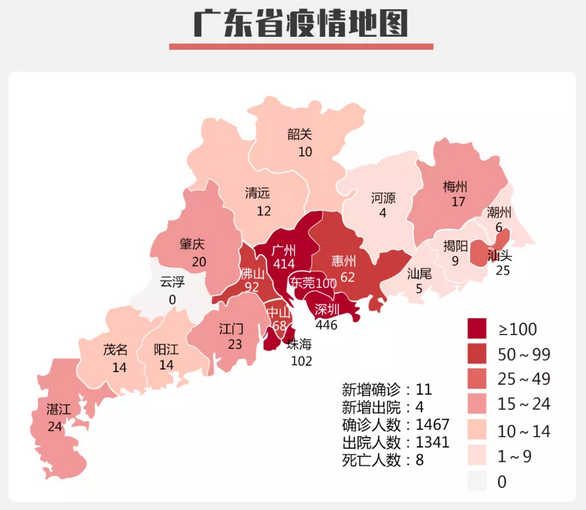 其中包括广州报告的8例 2020年3月27日 广东省新冠肺炎疫情情况 3月27